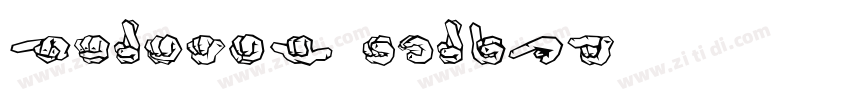 Germany Script字体转换